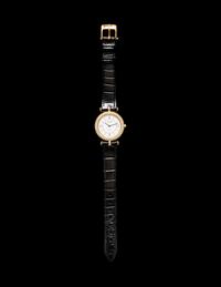 VAN CLEEF & ARPELS, 18K YELLOW GOLD AND DIAMOND WATCH