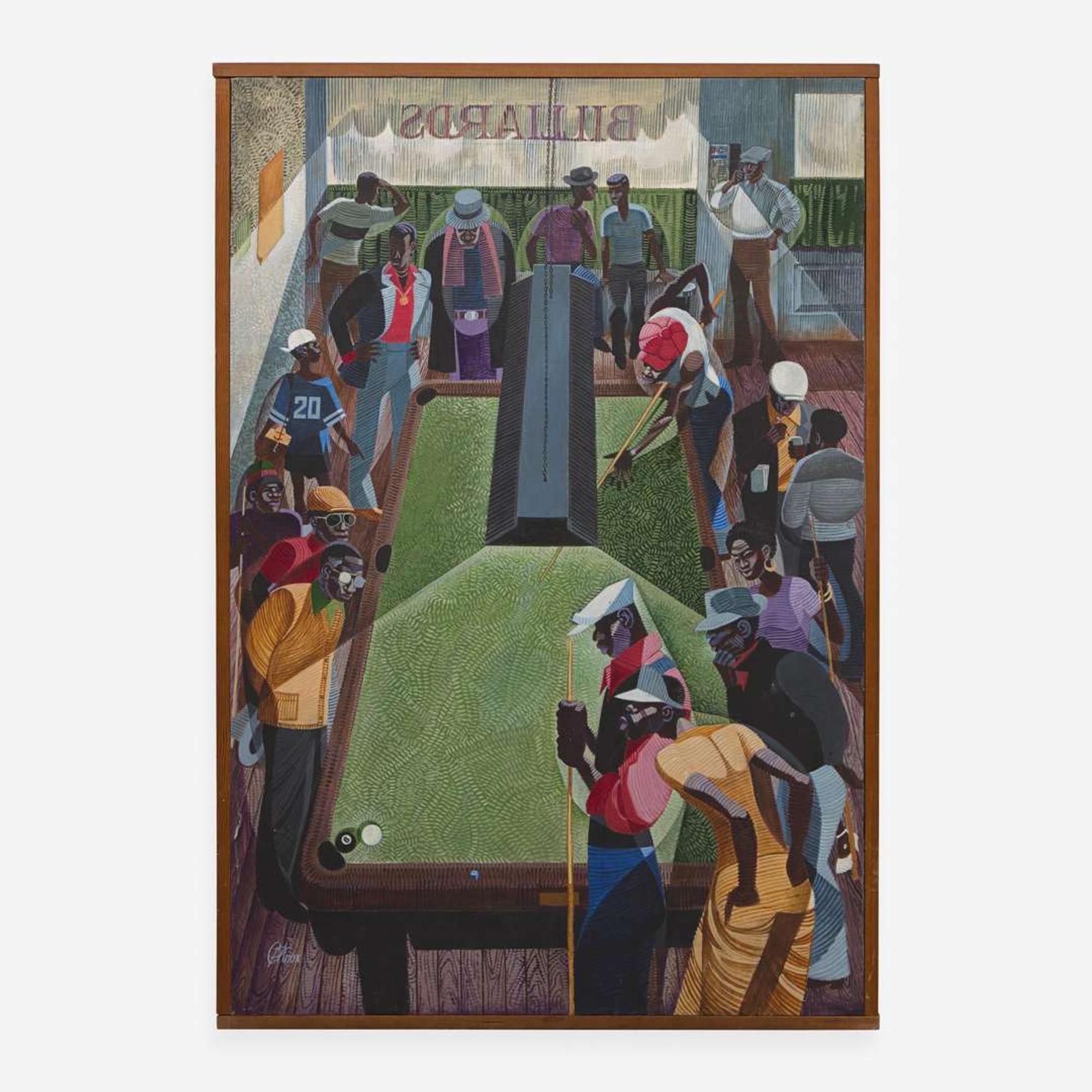Columbus Knox (1923-1999) Billiards