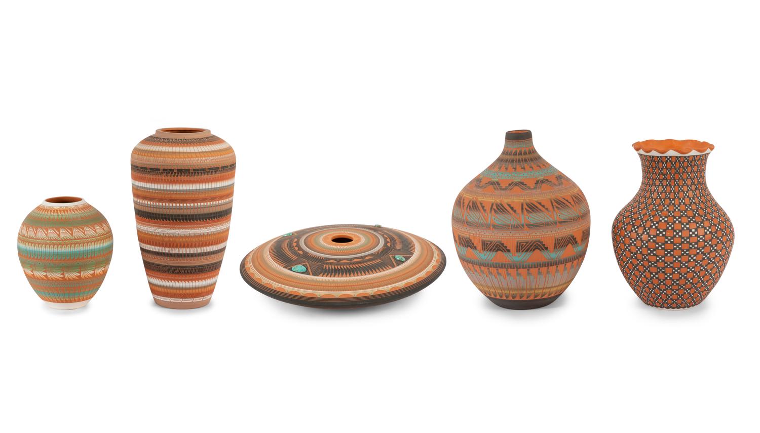 Collection of Navajo and Pueblo Pottery