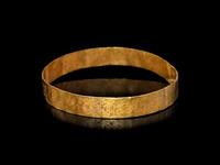 An Anatolian Gold Hammered-Band Armlet or Bracelet