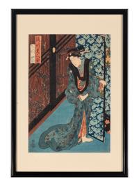 Six Japanese Woodblock Prints