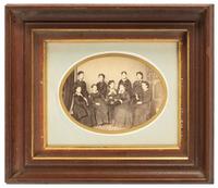 [EARLY PHOTOGRAPHY]. PECK, H. S., photographer. Large format portrait of women. New Haven, CT, n.d.