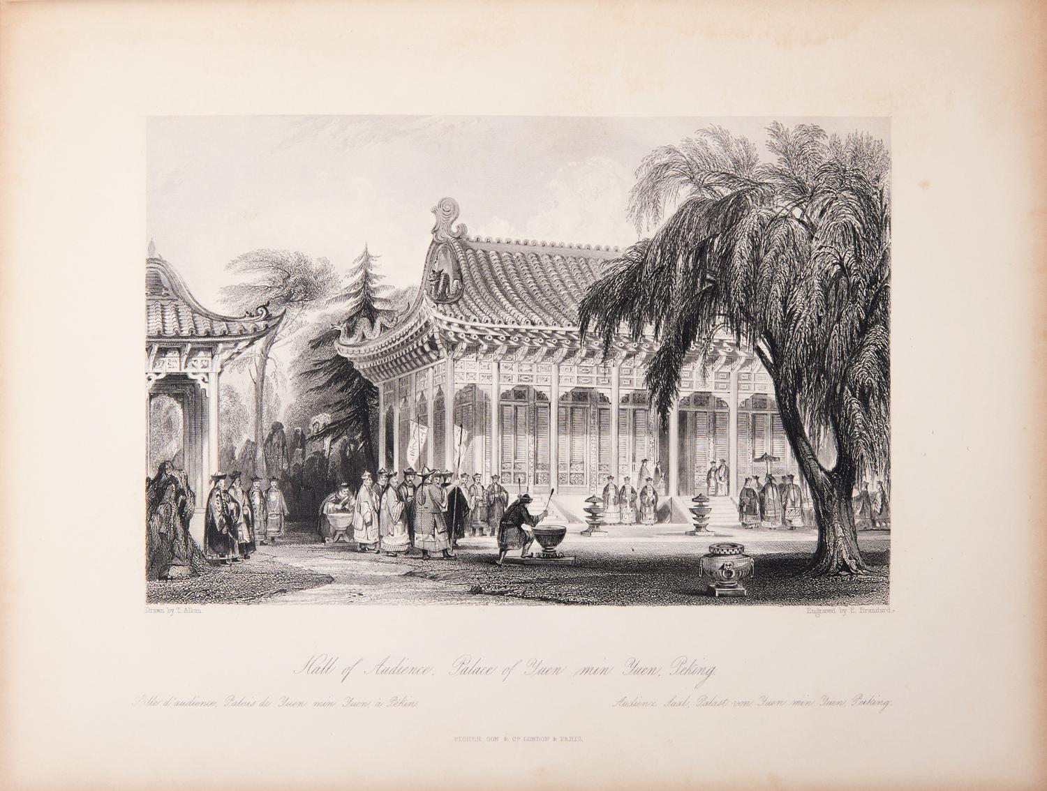 [Travel & Exploration] Allom, Thomas, and the Rev. G.N. Wright. China, In A Series of Views, Displaying The Scenery, Architecture, And Social Habbits, of That Ancient Empire