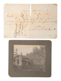 [CIVIL WAR]. Archive of items related to Sgt. James B. Parks, Co. C, 139th Pennsylvania Infantry, mortally wounded and buried at Gettysburg, highlighted by 2 diaries containing Antietam and Fredericksburg content.