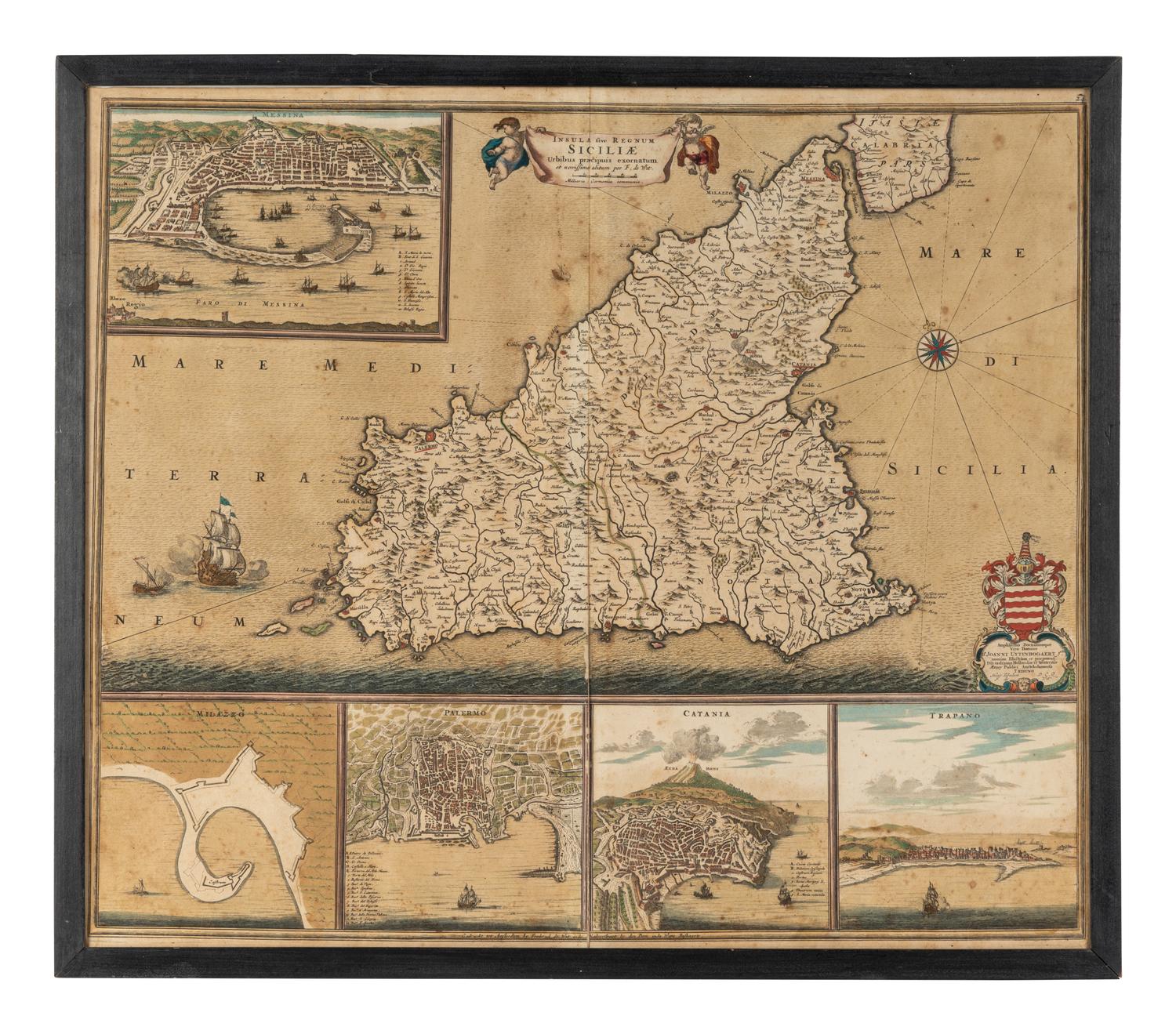 [MAPS]. A group of maps, comprising: