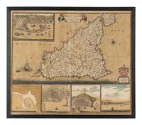 [MAPS]. A group of maps, comprising: