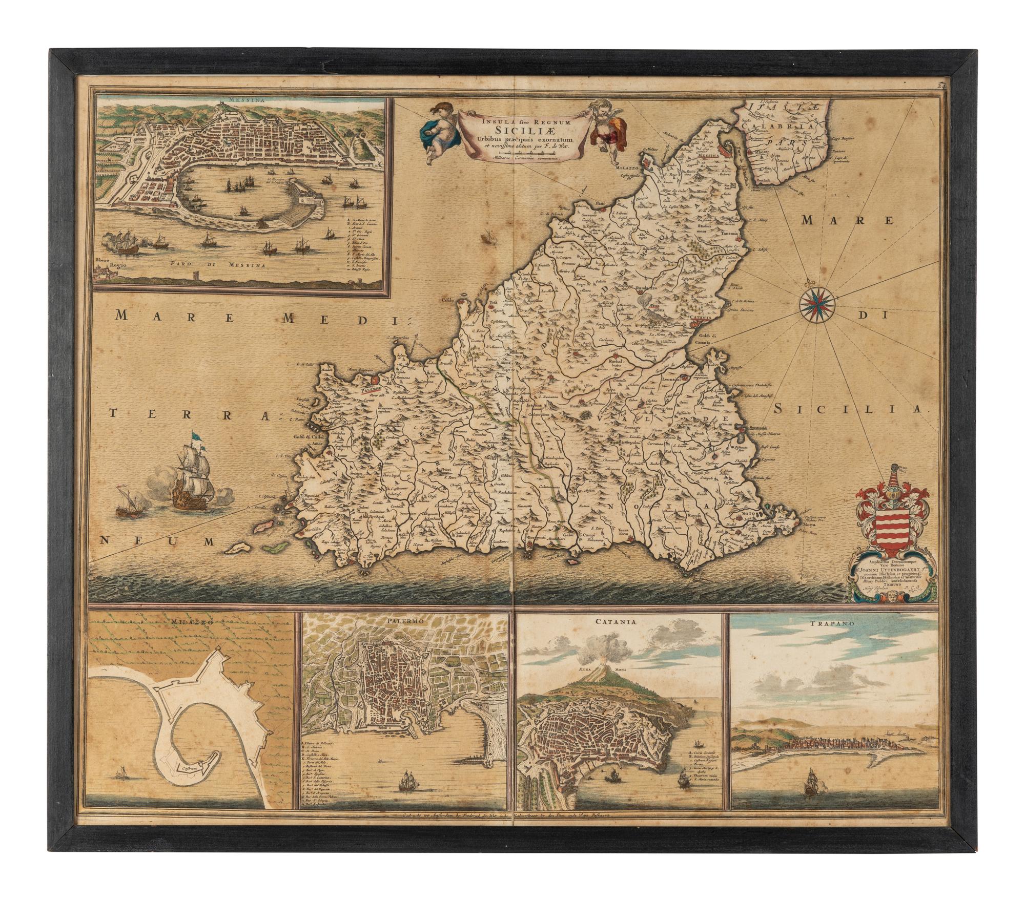 [MAPS]. A group of maps, comprising: