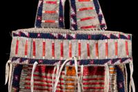 Sioux Beaded and Quilled Hide Bag