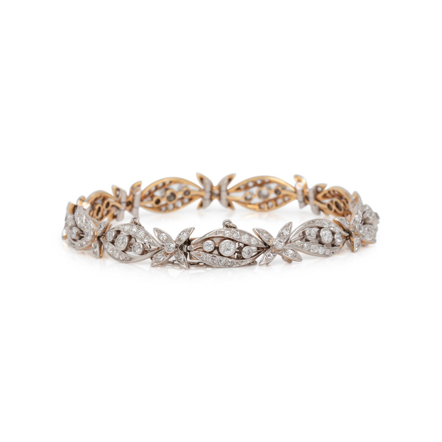 ANTIQUE, DIAMOND BRACELET
