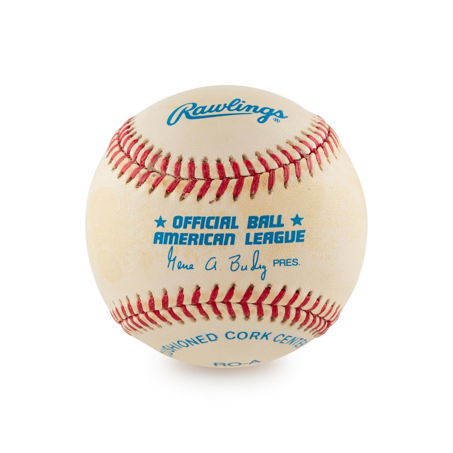 A Kirby Puckett Single Signed Autograph Baseball (Beckett Authentication Services)