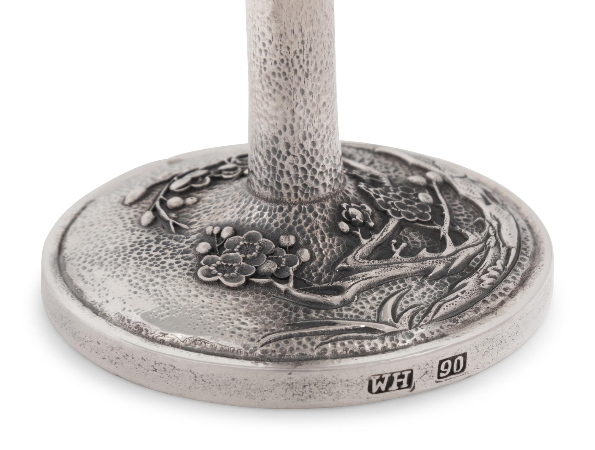 A Chinese Export Silver Goblet