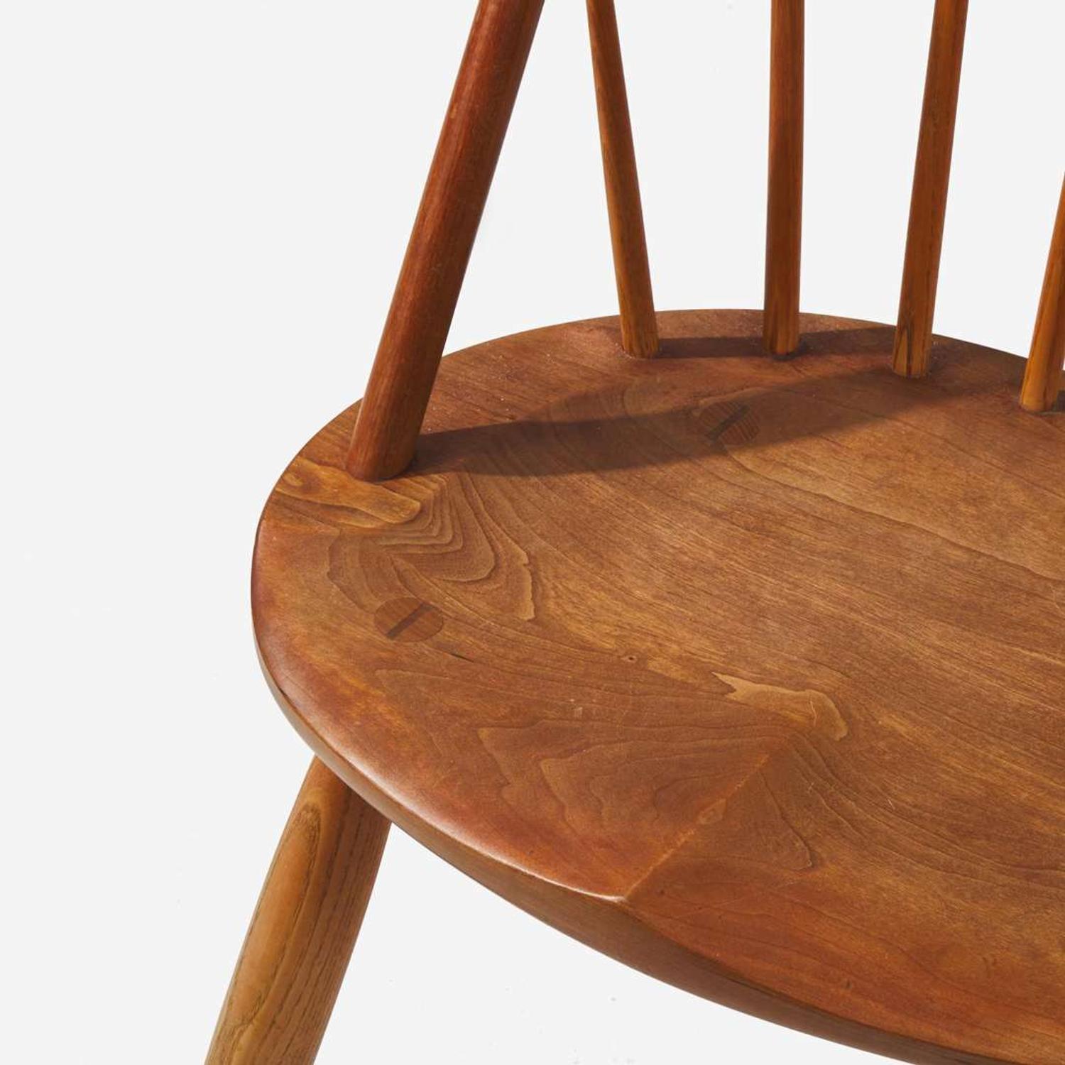 Thomas Moser Cabinetmakers (American, active 1972-Present) Set of Four Hoop-Back Dining Chairs, USA, 1997