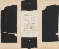 [Chicago Fire]. A group of artifacts salvaged from the wreckage of the Great Chicago Fire, comprising: