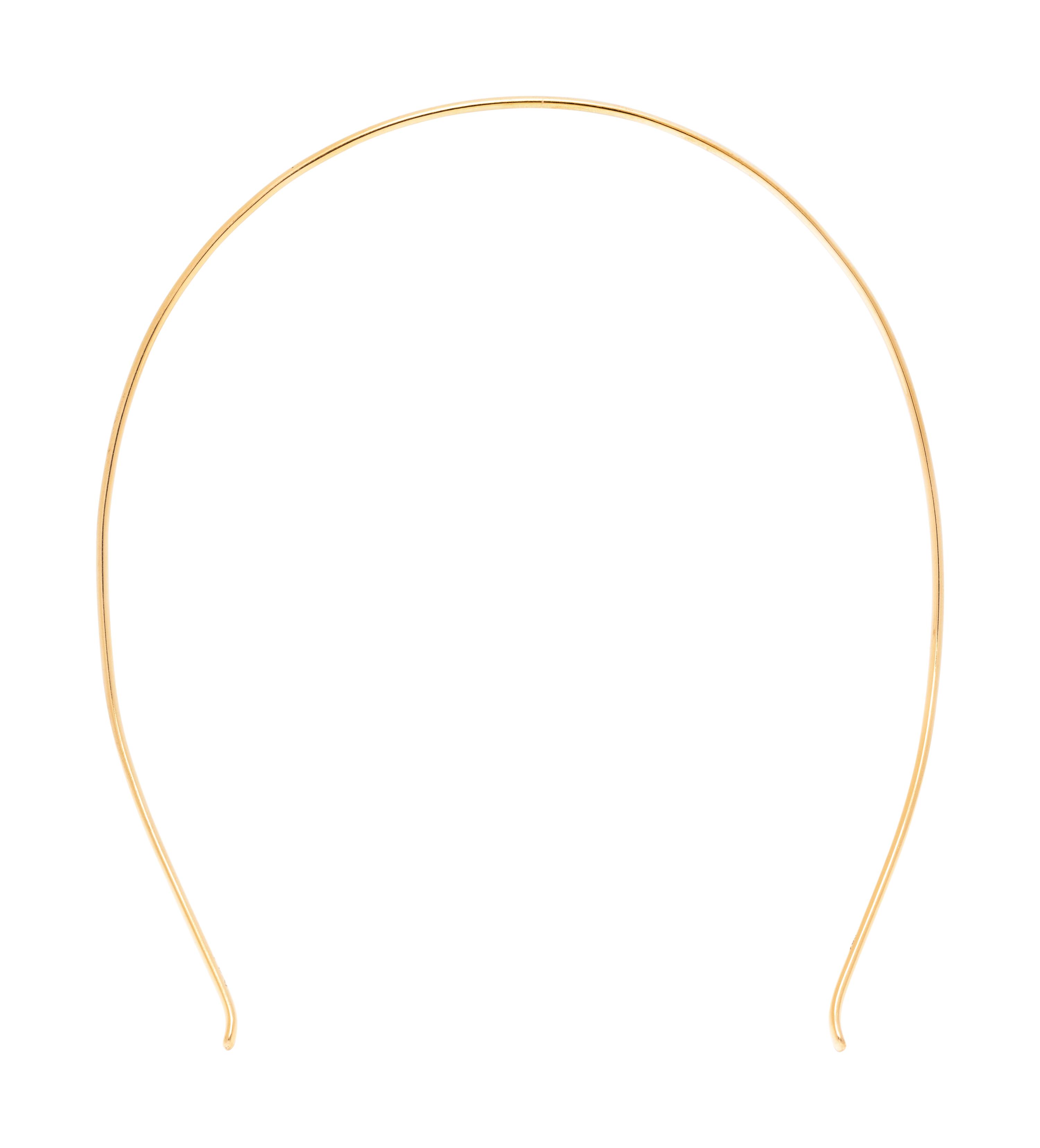 VAN CLEEF & ARPELS, YELLOW GOLD HEADBAND