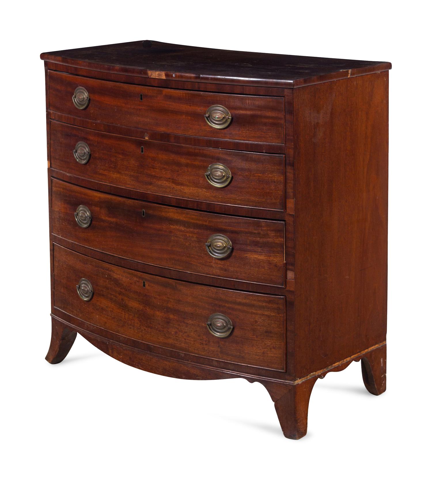 A George III Style Mahogany Chest of Drawers