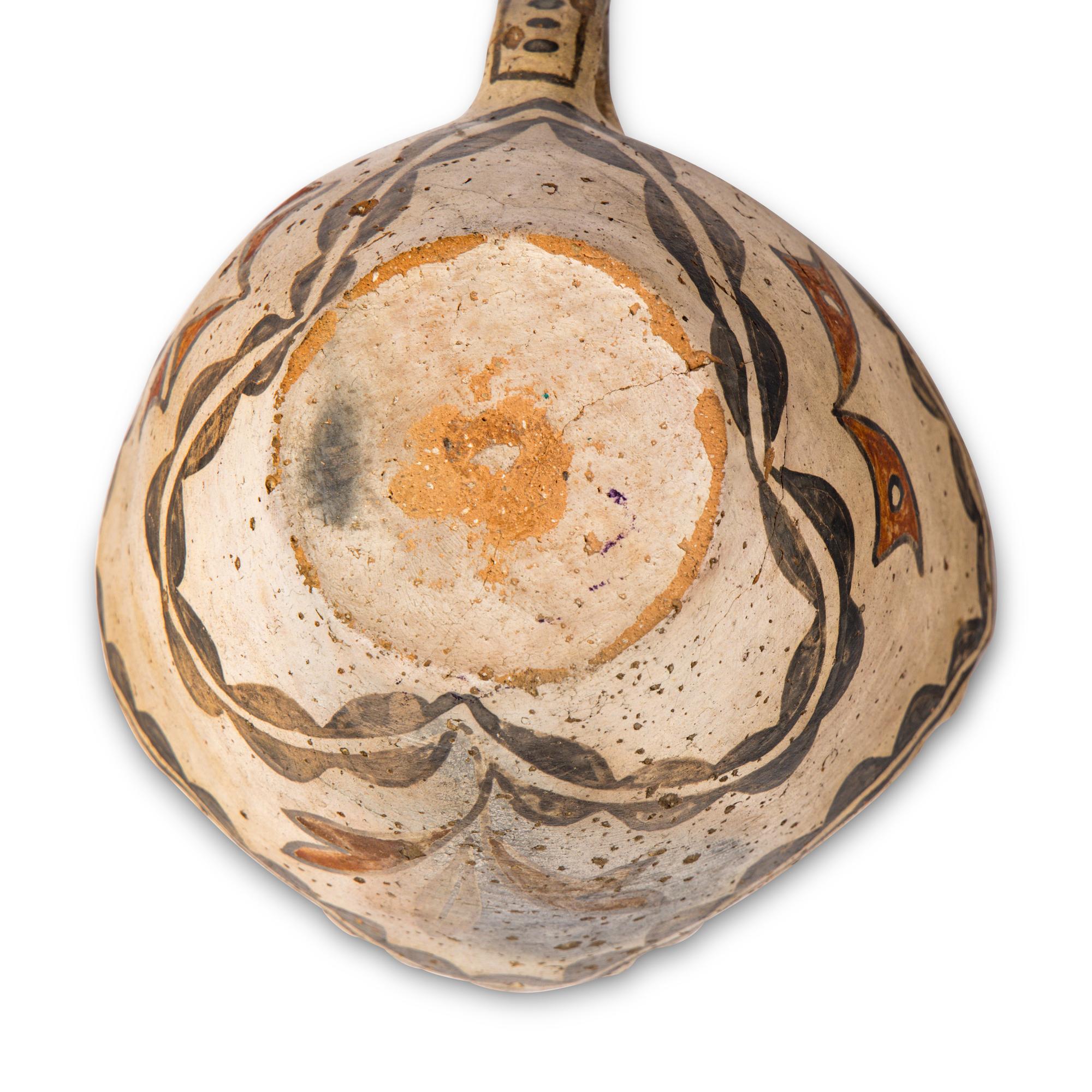 San Ildefonso Polychrome Pottery Cup