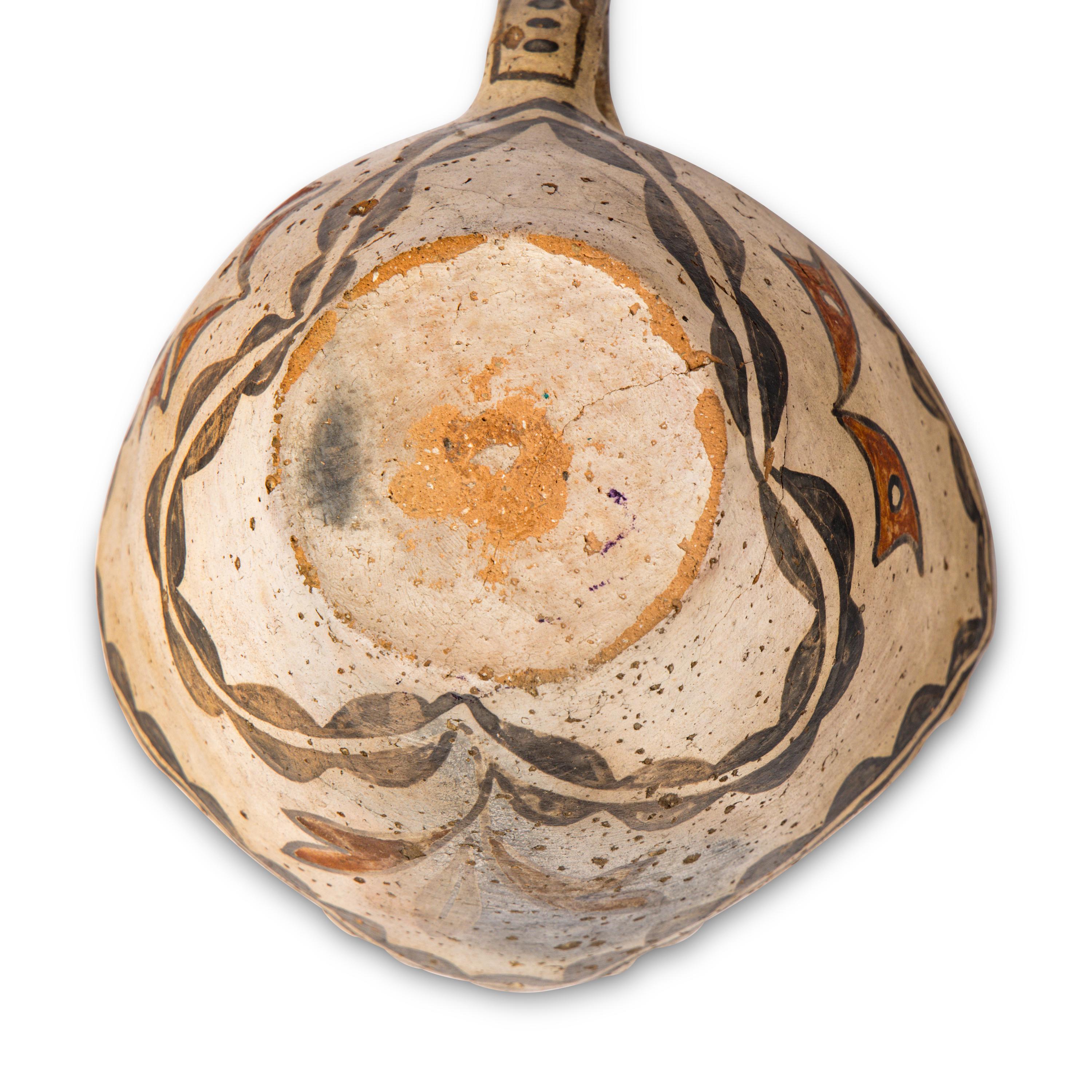 San Ildefonso Polychrome Pottery Cup