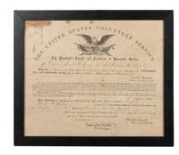 [CIVIL WAR]. A group of 6 Civil War discharge certificates for Wisconsin soldiers, comprising:
