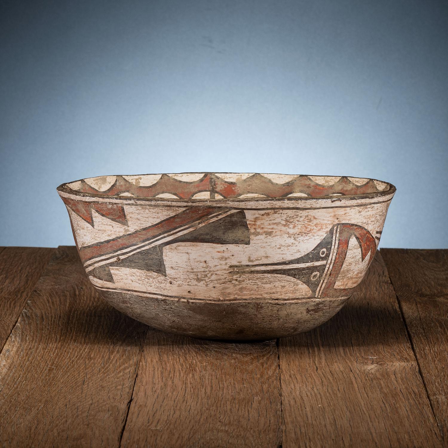 Zuni Pottery Dough Bowl