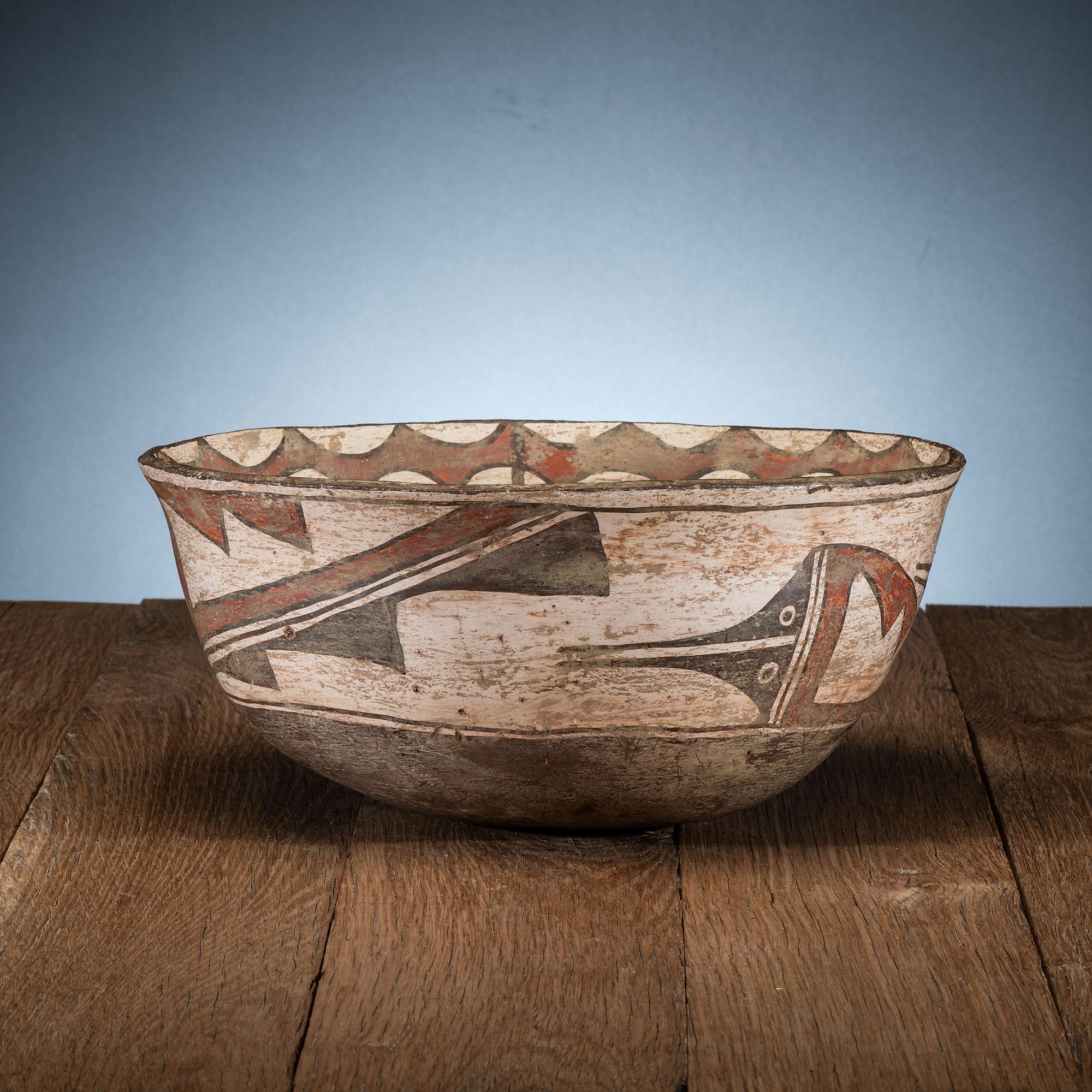 Zuni Pottery Dough Bowl