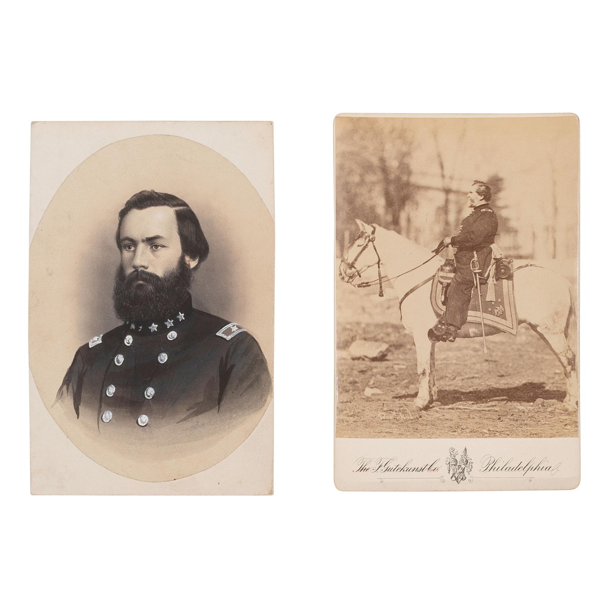 [Civil War] 31 Carte de Visites of Union Generals, incl. McPherson, Reynolds, and Anderson