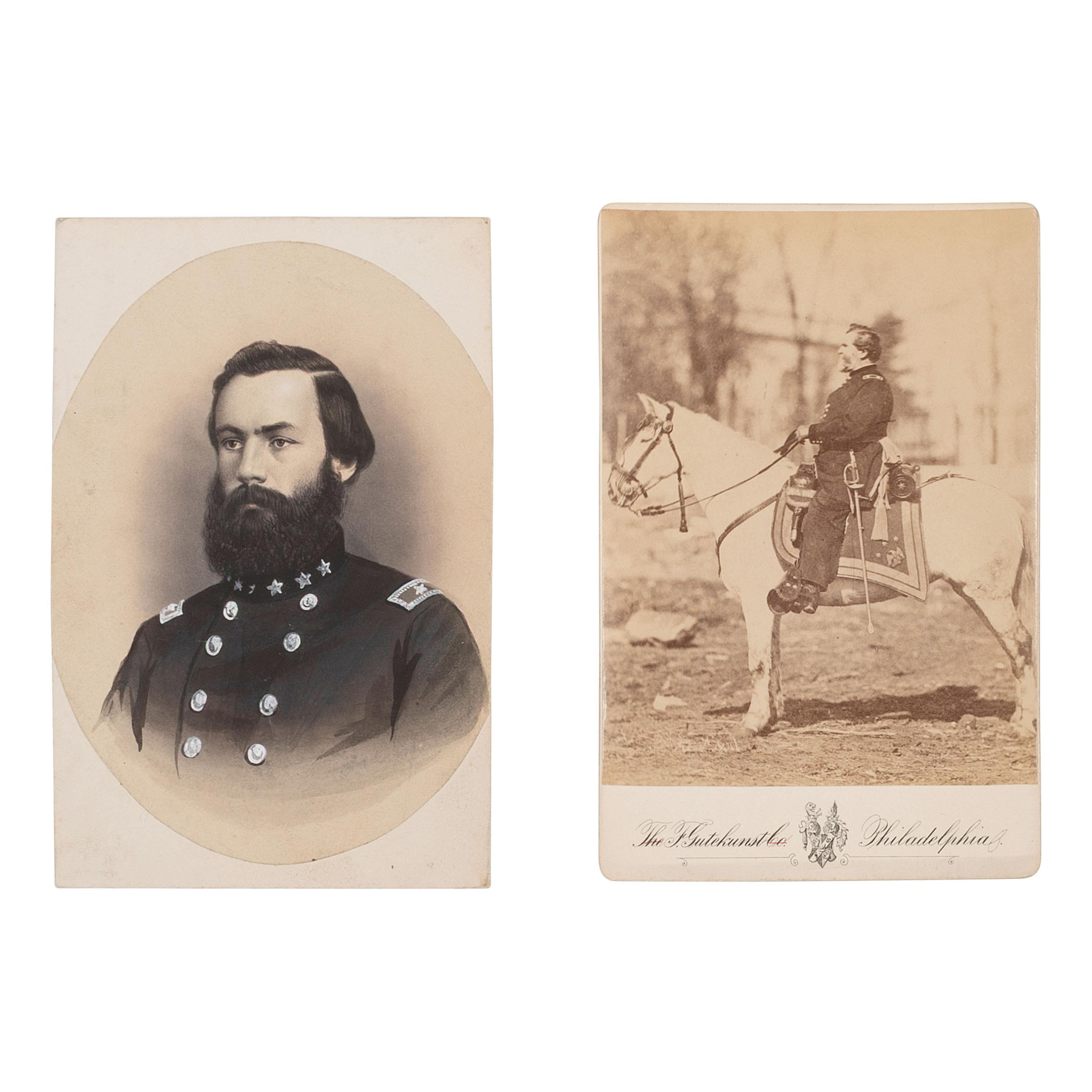 [Civil War] 31 Carte de Visites of Union Generals, incl. McPherson, Reynolds, and Anderson