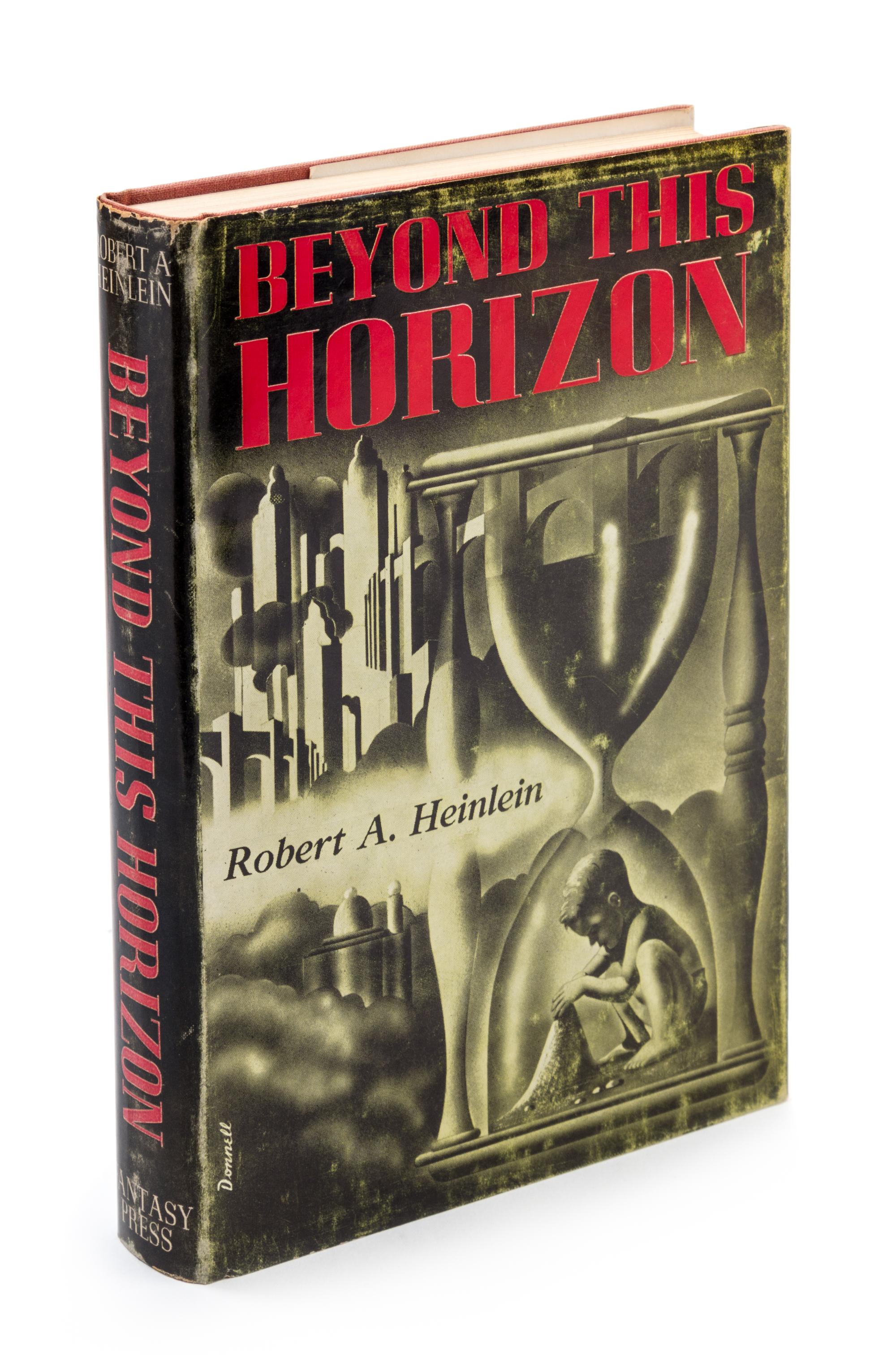 HEINLEIN, ROBERT A. Beyond the Horizon. Reading, PA, 1948. First edition. Limited, signed.