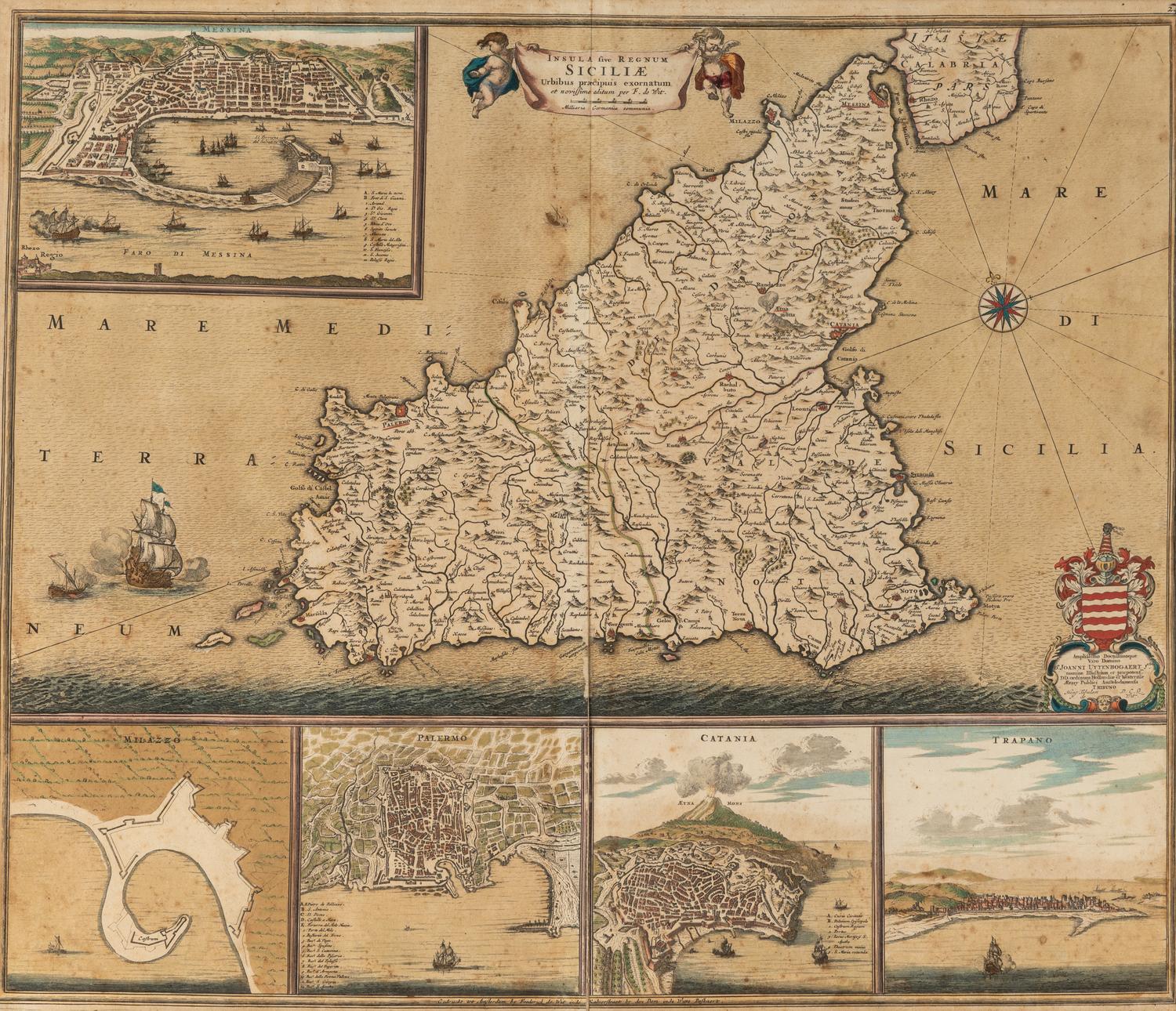 [MAPS]. A group of maps, comprising: