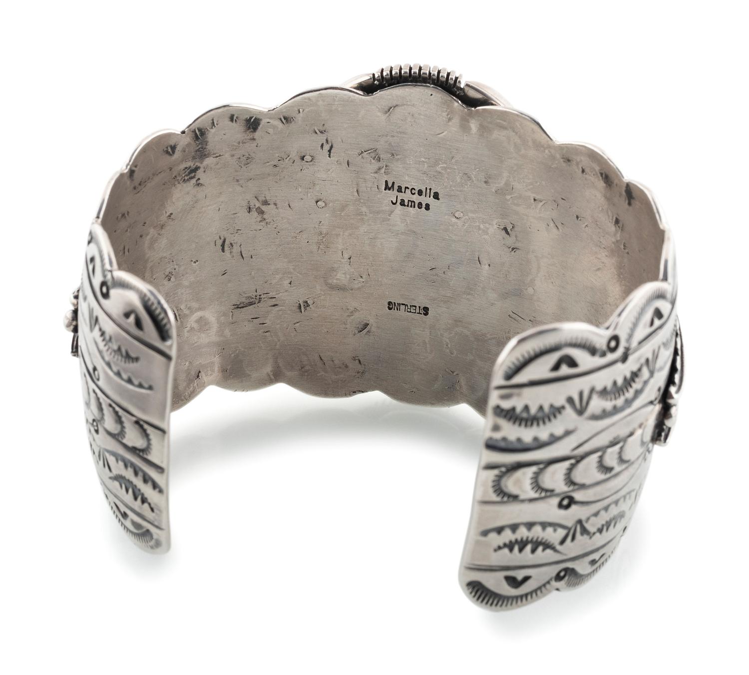 Sterling Silver and Turquoise Cuff Bracelet
