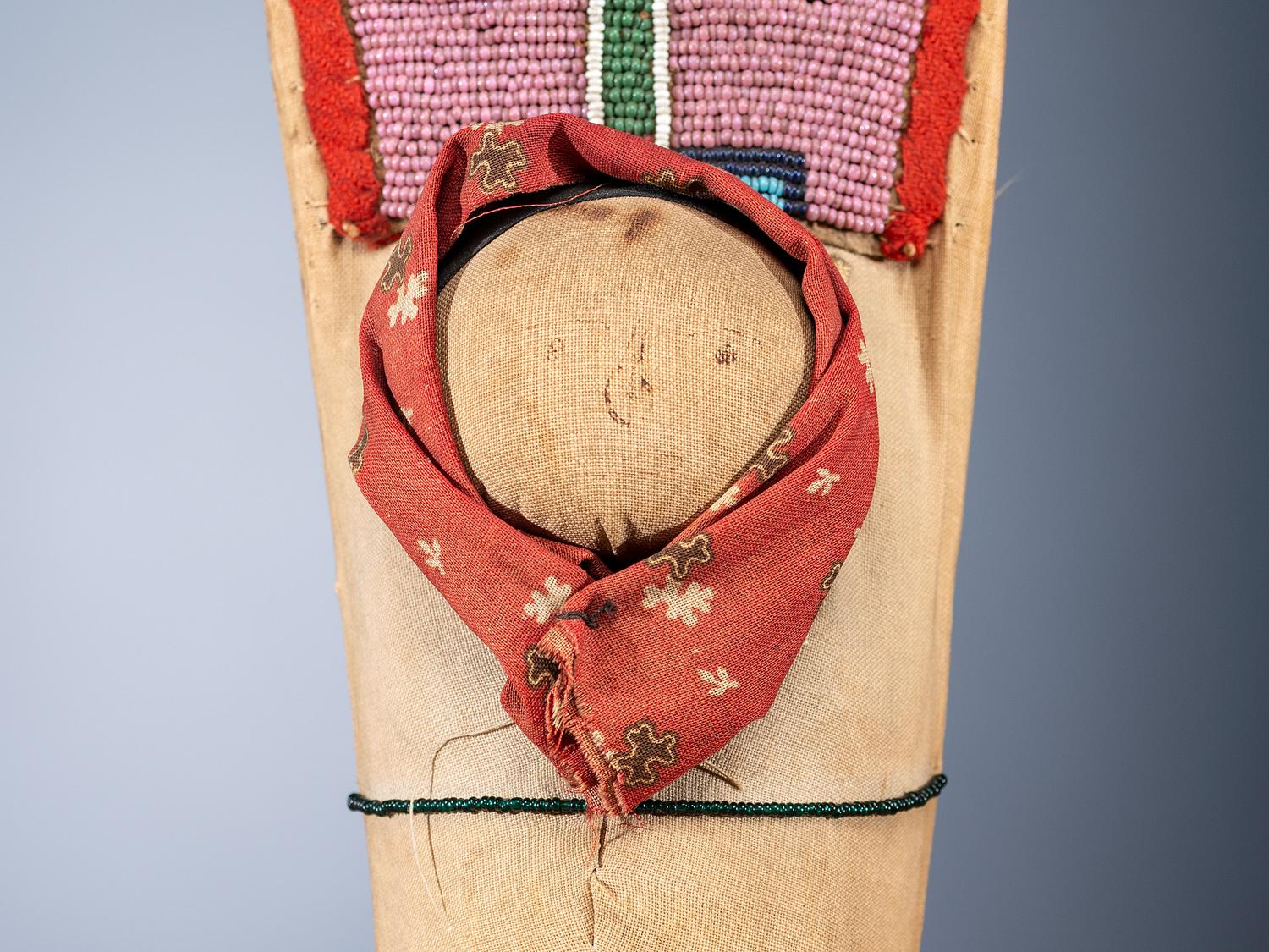 Apsáalooke [Crow] Beaded Toy Cradle