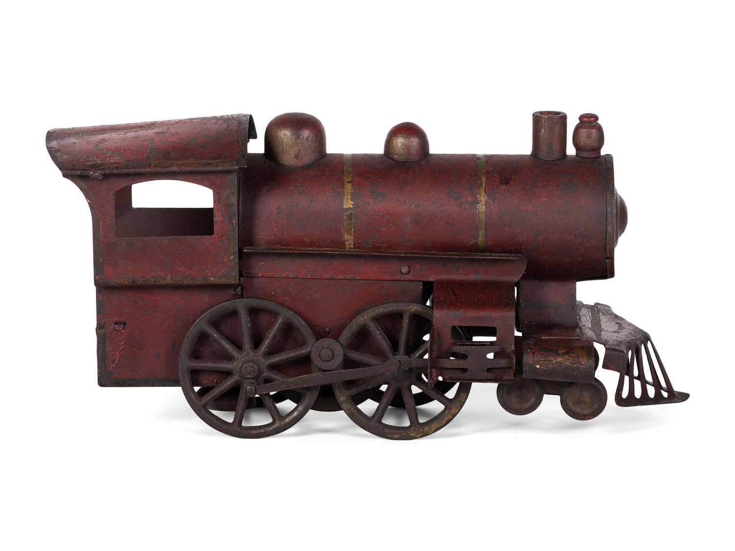 Four Pressed Steel Toy Construction Vehicles