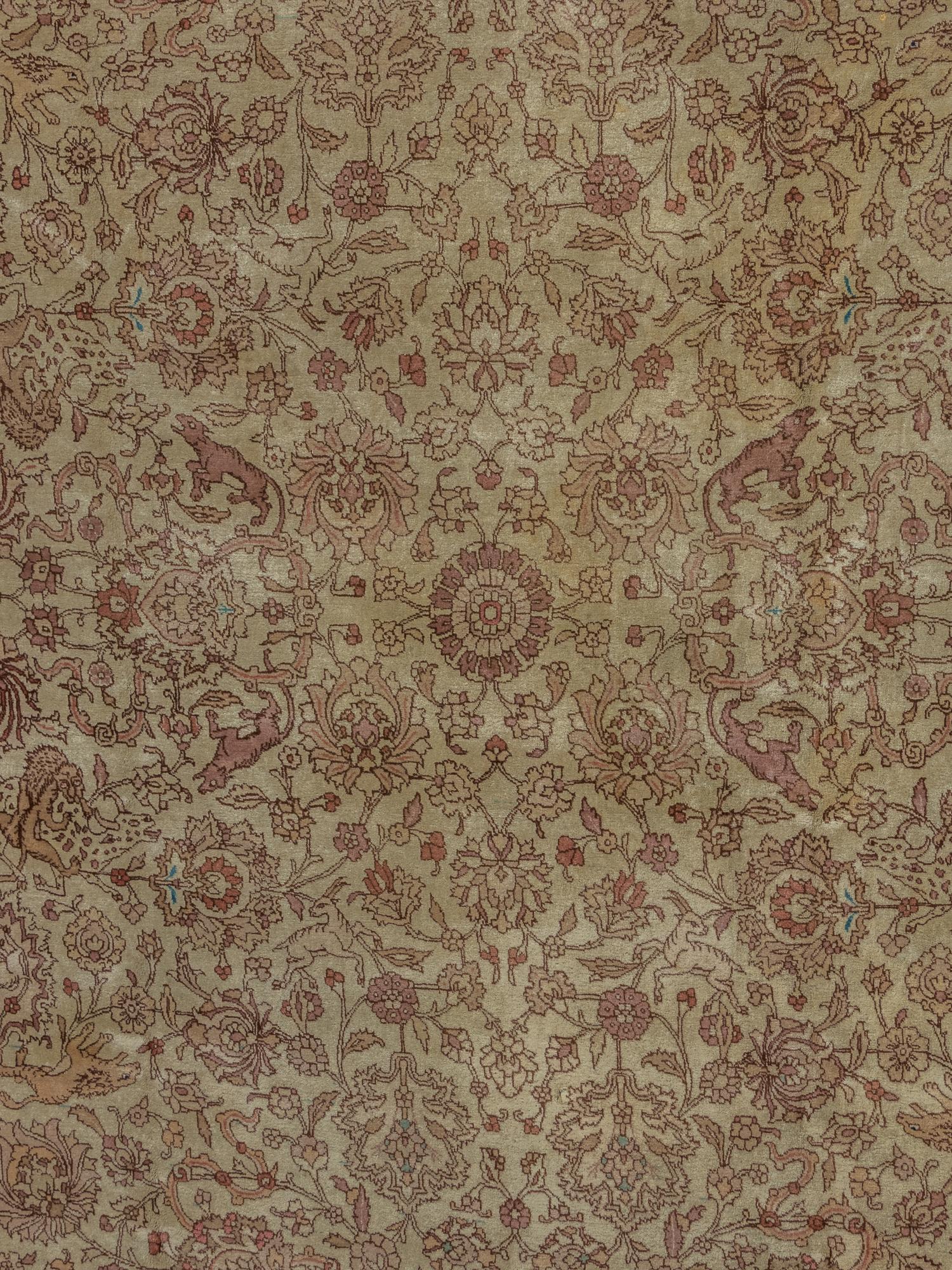 A Tabriz Wool Rug