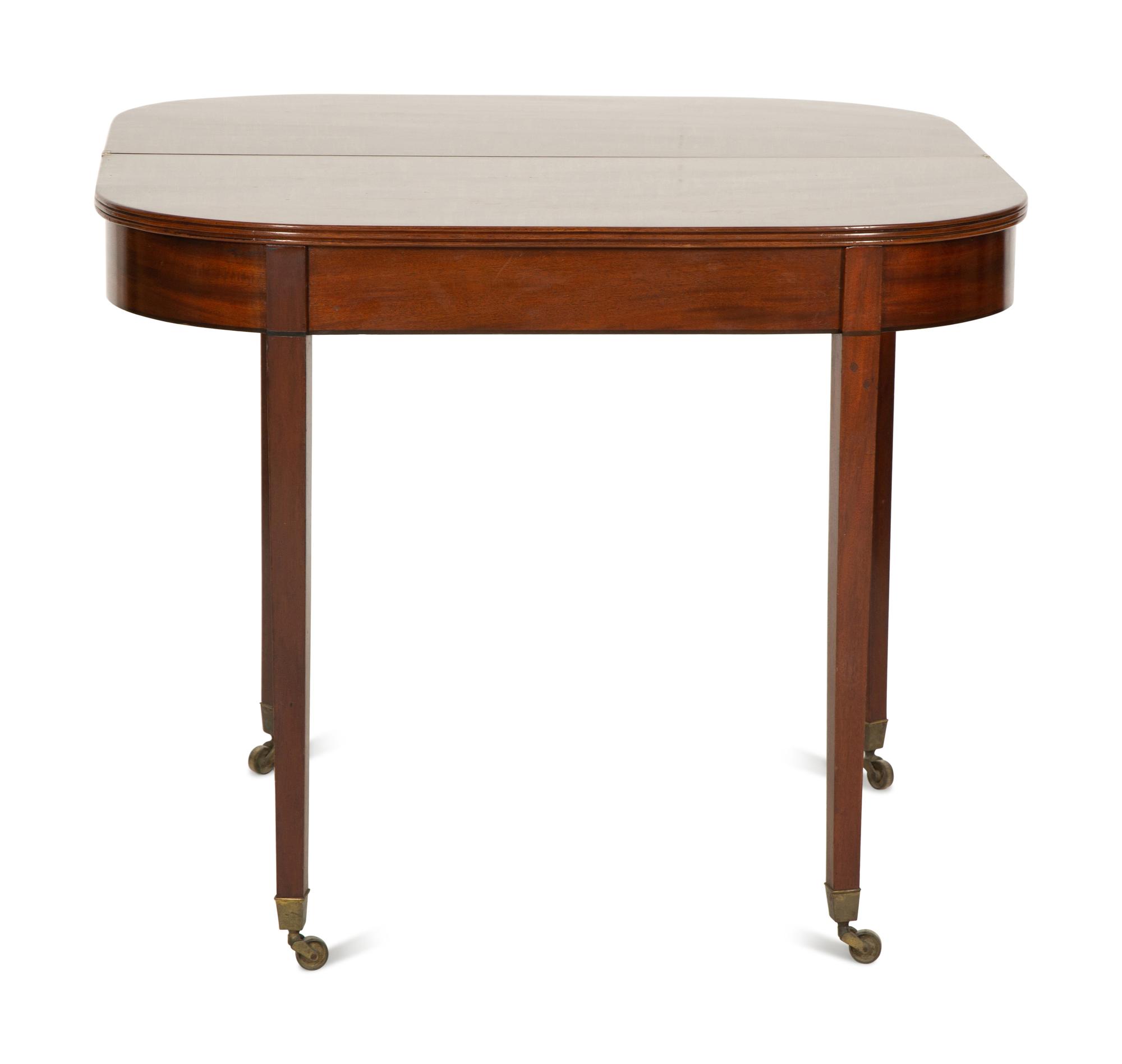 A George III Mahogany Flip Top Card Table