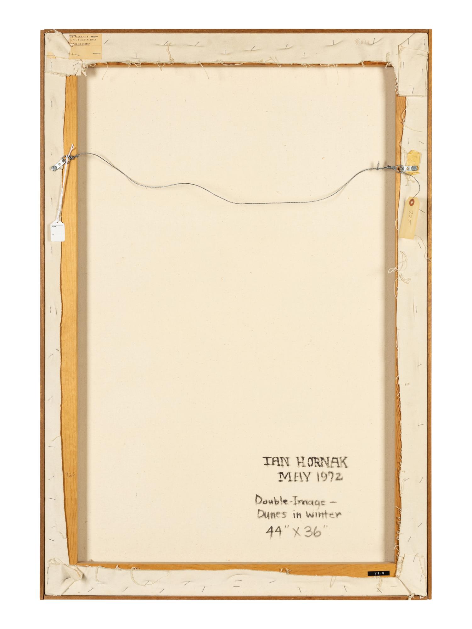 Double Image-Dunes in Winter , 1972