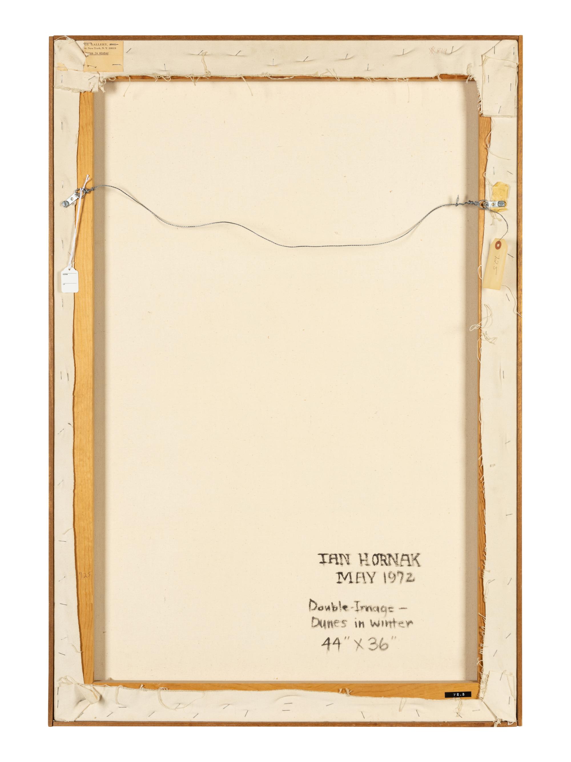 Double Image-Dunes in Winter , 1972