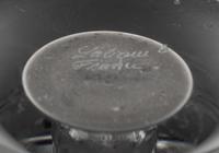 A Lalique Cigales Bud Vase