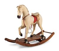 A Hide Covered Horse Pull Toy