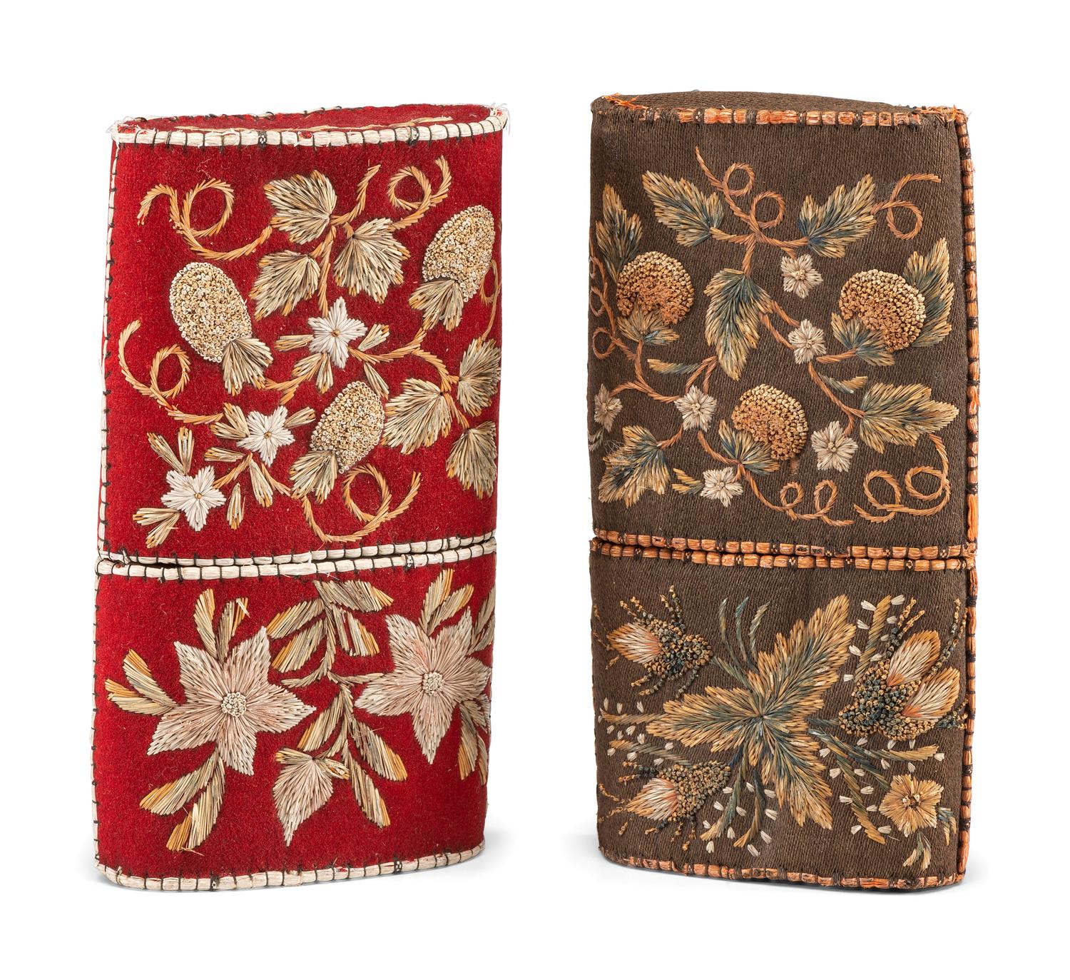 Huron Moose Hair Embroidered Wallets