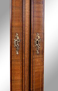 A George II Burl Walnut Secretary Bookcase