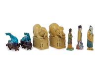 Seven Chinese Porcelain Figures