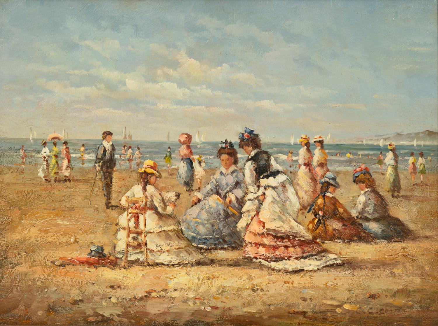 The Beach at Deauville
