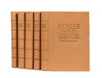 [FINE PRESS -- BREMER PRESSE]. Biblia Das Ist: Die Gantze Heilige Schrifft. Munich: Bremer Presse, 1926-1928.