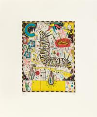 Tony Fitzpatrick, (American, b. 1958), Max and Gaby's Alphabet portfolio, 1999-2000