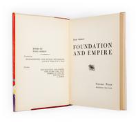 ASIMOV, ISAAC. Foundation and Empire. New York, 1952. First edition, first state jacket.