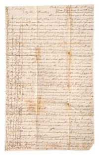 [OHIO] -- [STOKELY, Gen. Samuel (1796-1861)]. Personal correspondence and papers of Ohio politician, US Representative General Samuel Stokely.