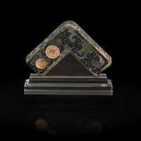 Three Chinese archaistic bronzes 青铜饰三件