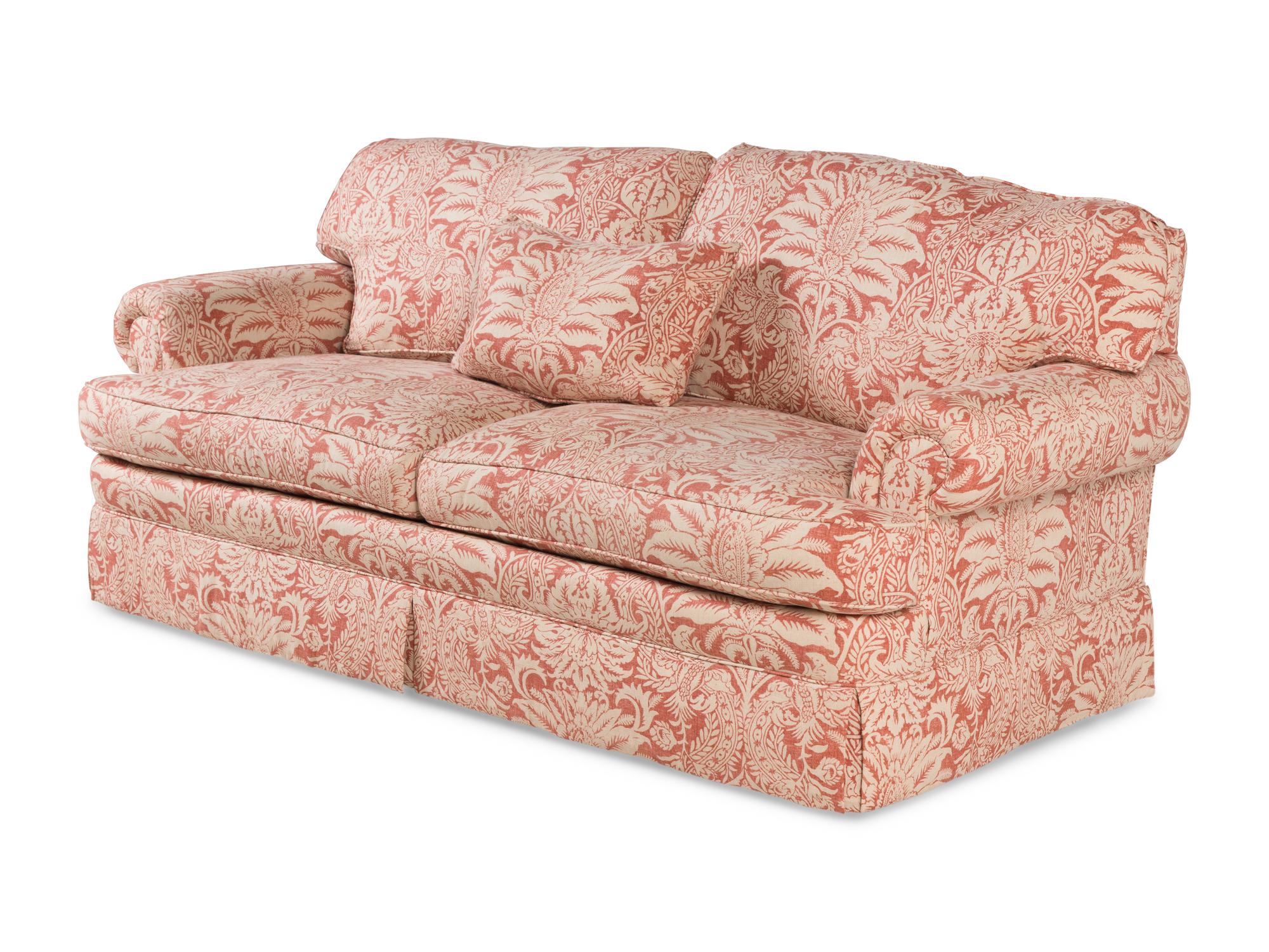 A Custom Upholstered Sofa