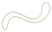 ANTIQUE, YELLOW GOLD LONGCHAIN NECKLACE
