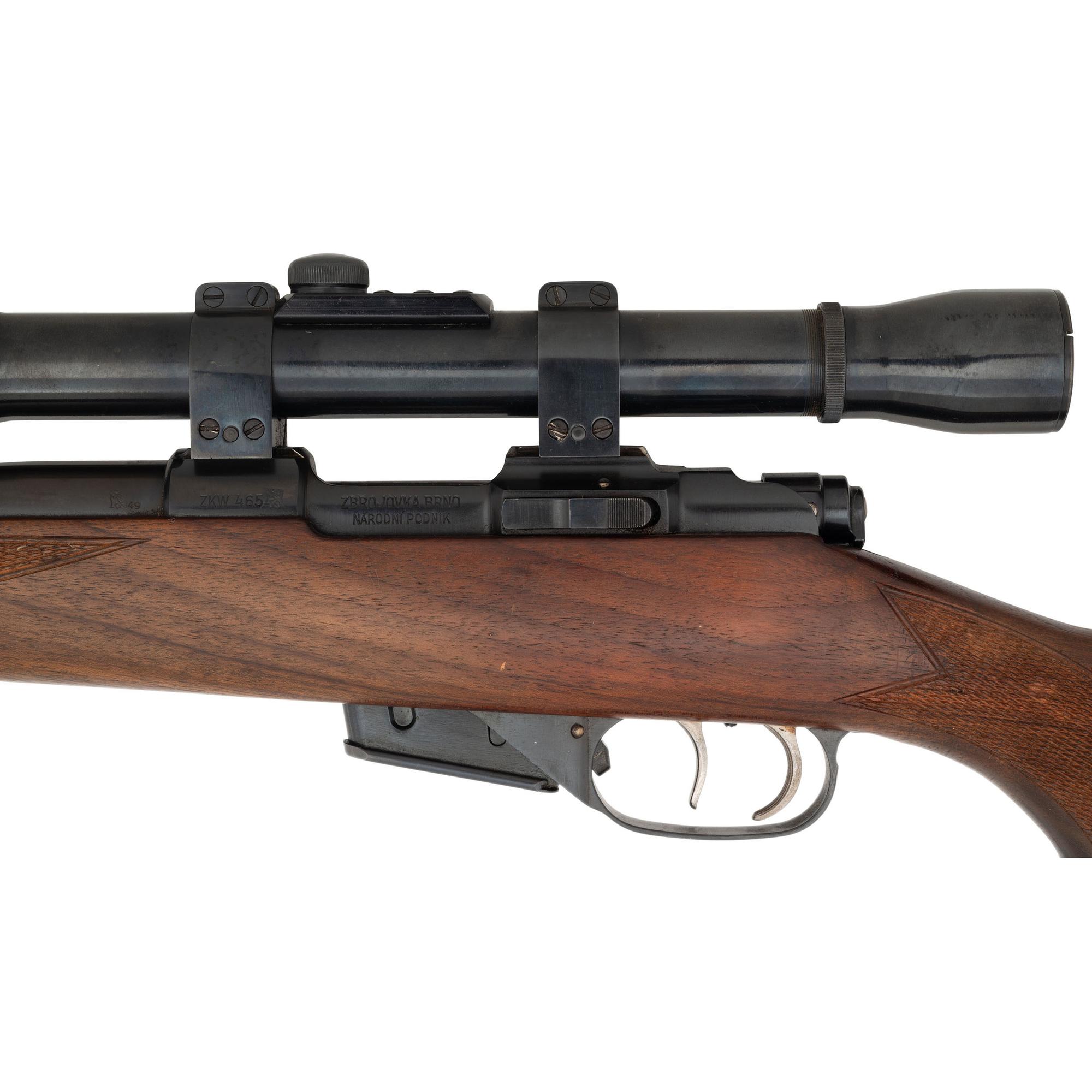 ** Brno Hornet Sporter (Model ZKW 465) with Scope