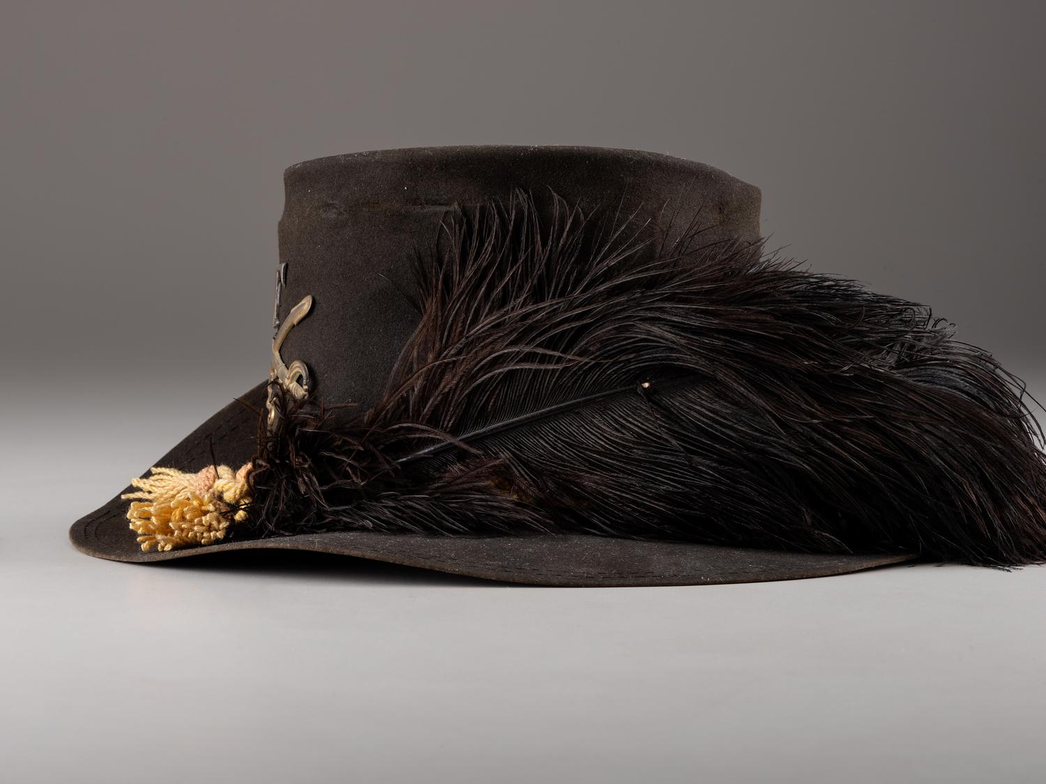 [CIVIL WAR]. Model 1858 Cavalry Hardee hat.